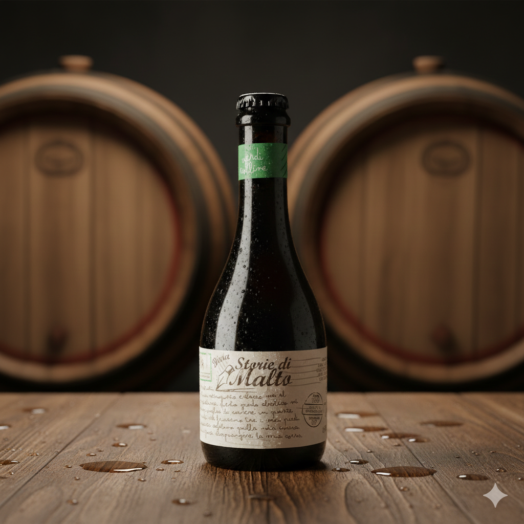 Birra IPA Artigianale Storie di Malto Non Filtrata 33cl