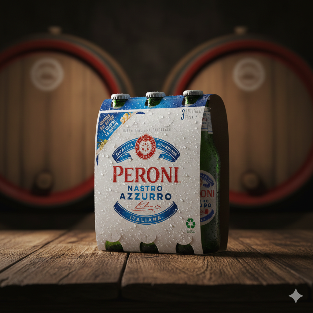 Peroni Nastro Azzurro Bier 3x33cl