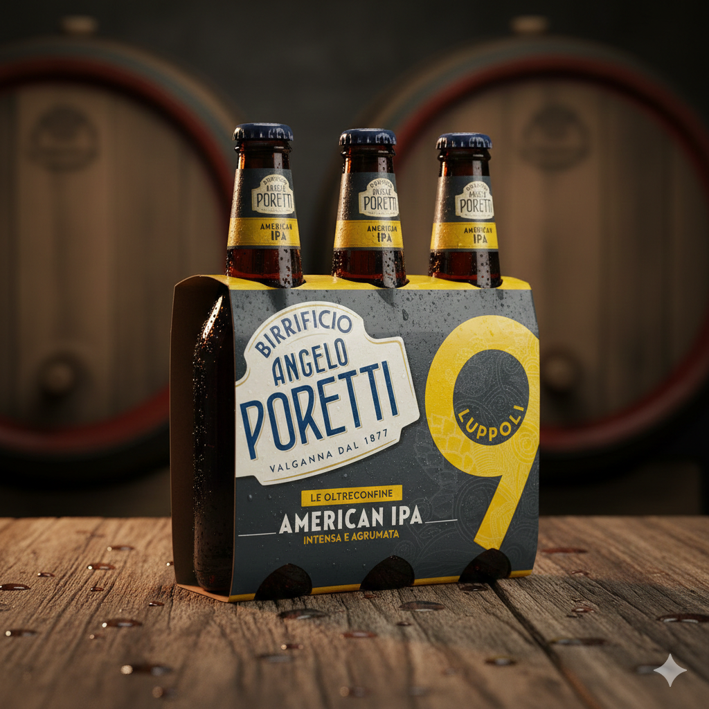 Angelo Poretti Brewery 9 Hop Beer American Ipa 3x33cl