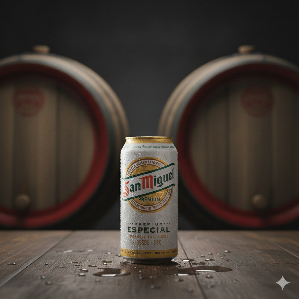 San Miguel Lagerbier 50 cl Dose