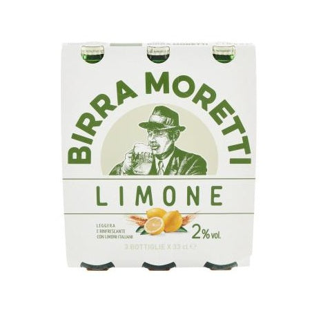 Birra Moretti Lemon Flavor 3x33cl