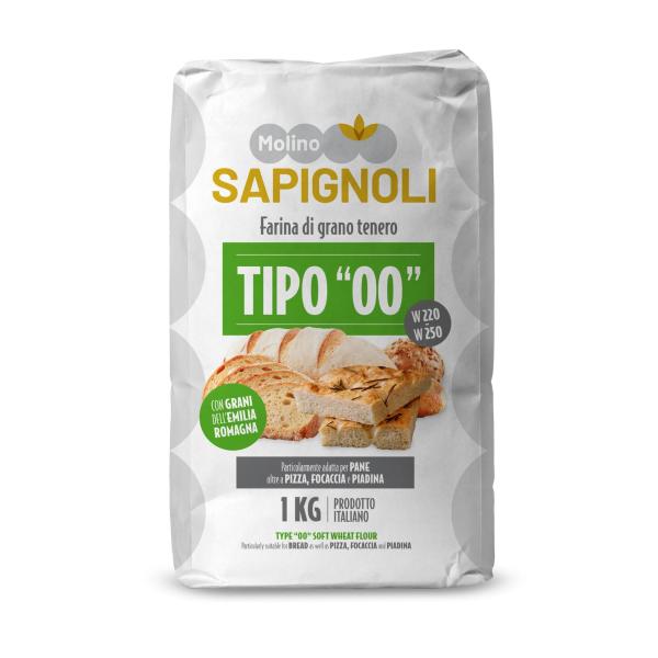 Molino Sapignoli farina di grano tenero tipo "00" 1kg