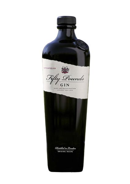 FIFTY POUNDS LONDON DRY GIN