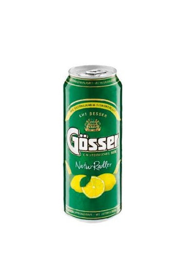 Gösser Natur beer Radler Lemon can 44cl