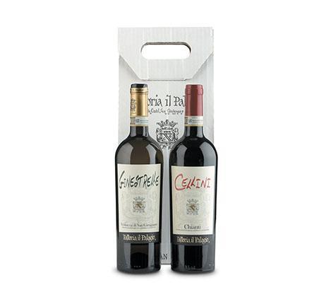 Fattoria il Palagio Confezione 2 Bottiglie Chianti + Vernaccia 2 bott x cl 75