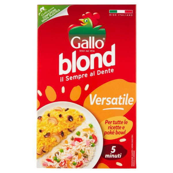GALLO Riso Blond Versatile 5 minuti kg 1