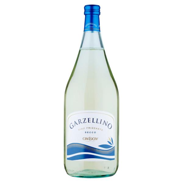 Civ&Civ Garzellino Vino Frizzante Secco Bianco Emilia IGT 1,5 l