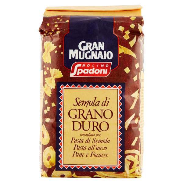 Molino Spadoni Gran Mugnaio Semola di Grano Duro 1000 g