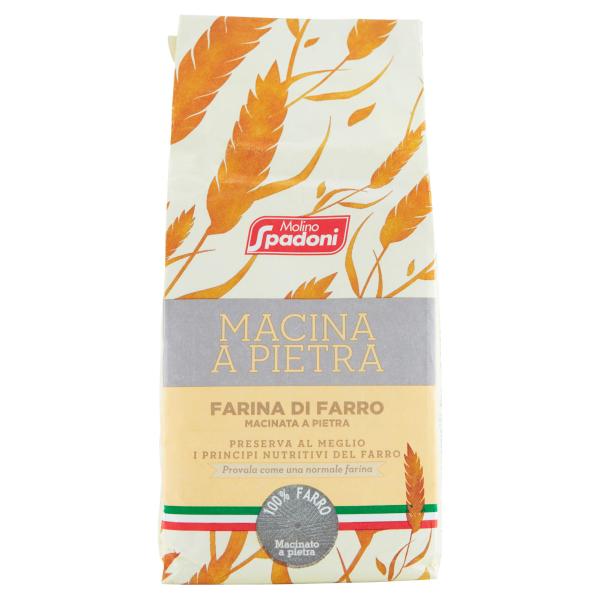 Molino Spadoni Farina di farro macinata a pietra 1000 g