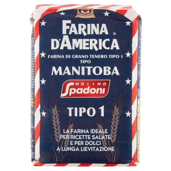 Molino Spadoni Farina d'America Tipo Manitoba Tipo 1 1000 g