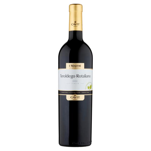 Cavit i Mastri Vernacoli Teroldego Rotaliano DOC 75 cl