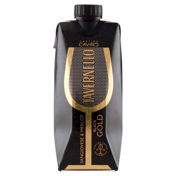 Tavernello Sangiovese & Merlot Black Gold Rubicone IGT 500 ml