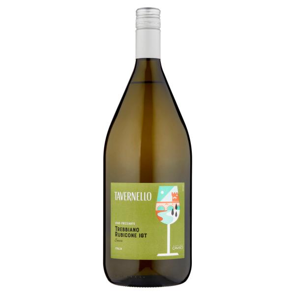 Tavernello Trebbiano Rubicone IGT Secco Vino Frizzante 1,5 L