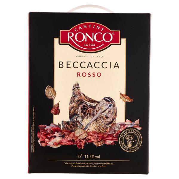 Cantine Ronco Beccaccia Rosso litri 3
