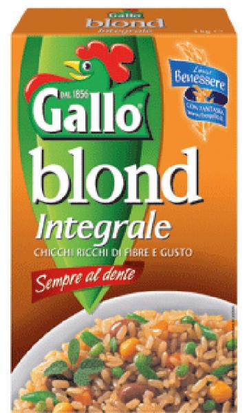 RISO BLOND INTEGRALE AS 1KG GALLO