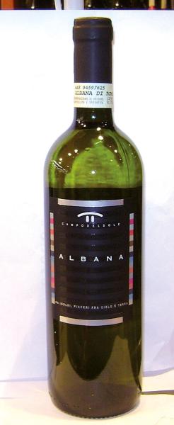 Campo del Sole Albana Secco DOCG cl 75