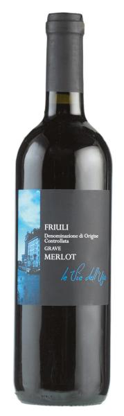 le vie dell'uva Merlot Friuli DOC cl 75