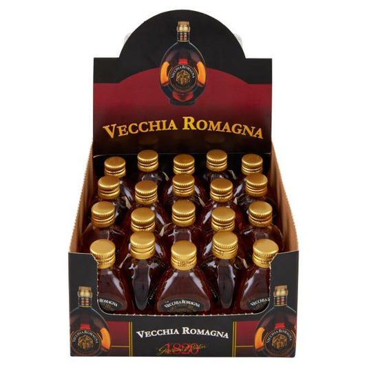 Vecchia Romagna Brandy Mignon ml 30