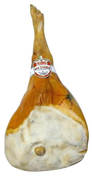 Prosciutto Crudo con Osso S.Danele King Peso medio 9,30 kg