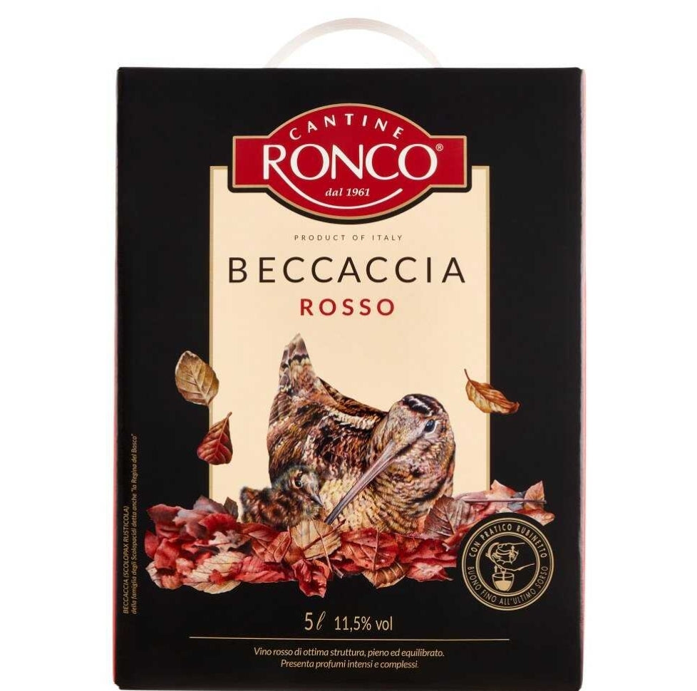 ROSSO DA TAVOLA RONCO BAG 5 L