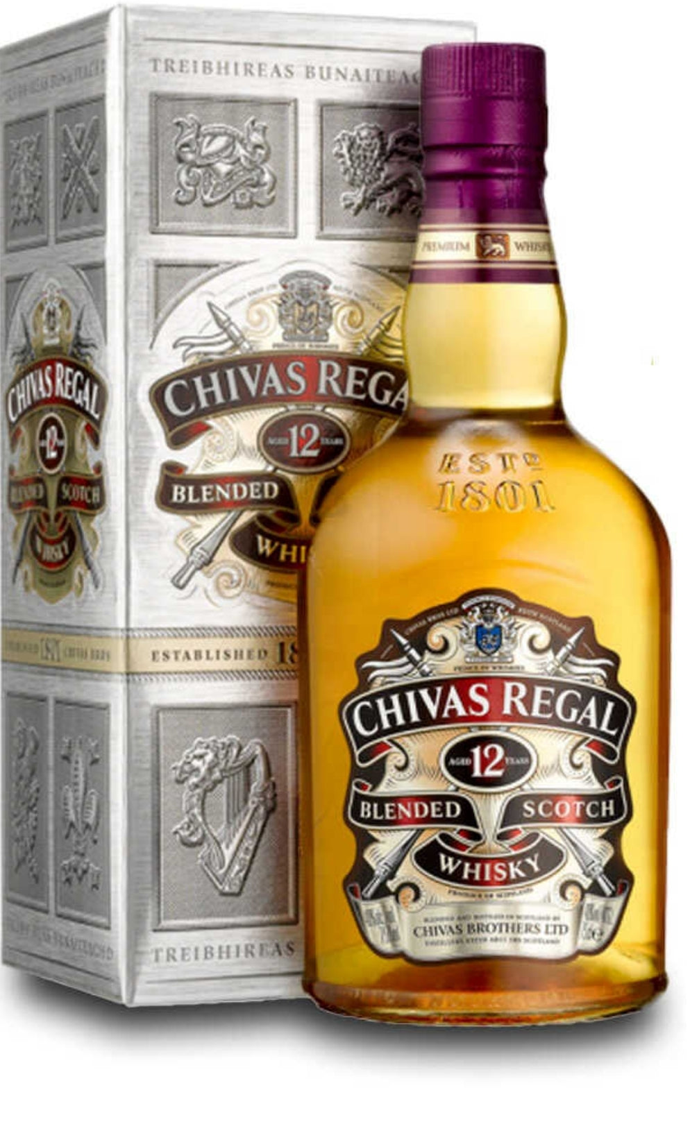 WHISKY CHIVAS REGAL12Y40%100cl