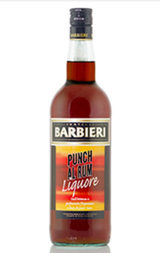 PUNCH RUM BARBIERI 35% 100 cl