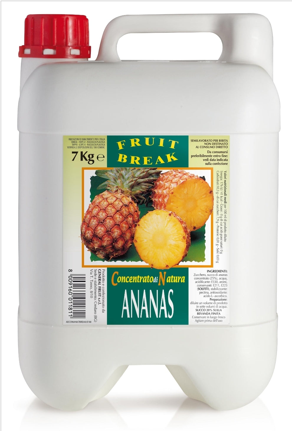 SEMIL.CONC.F.BREAK ANANAS 7 kg