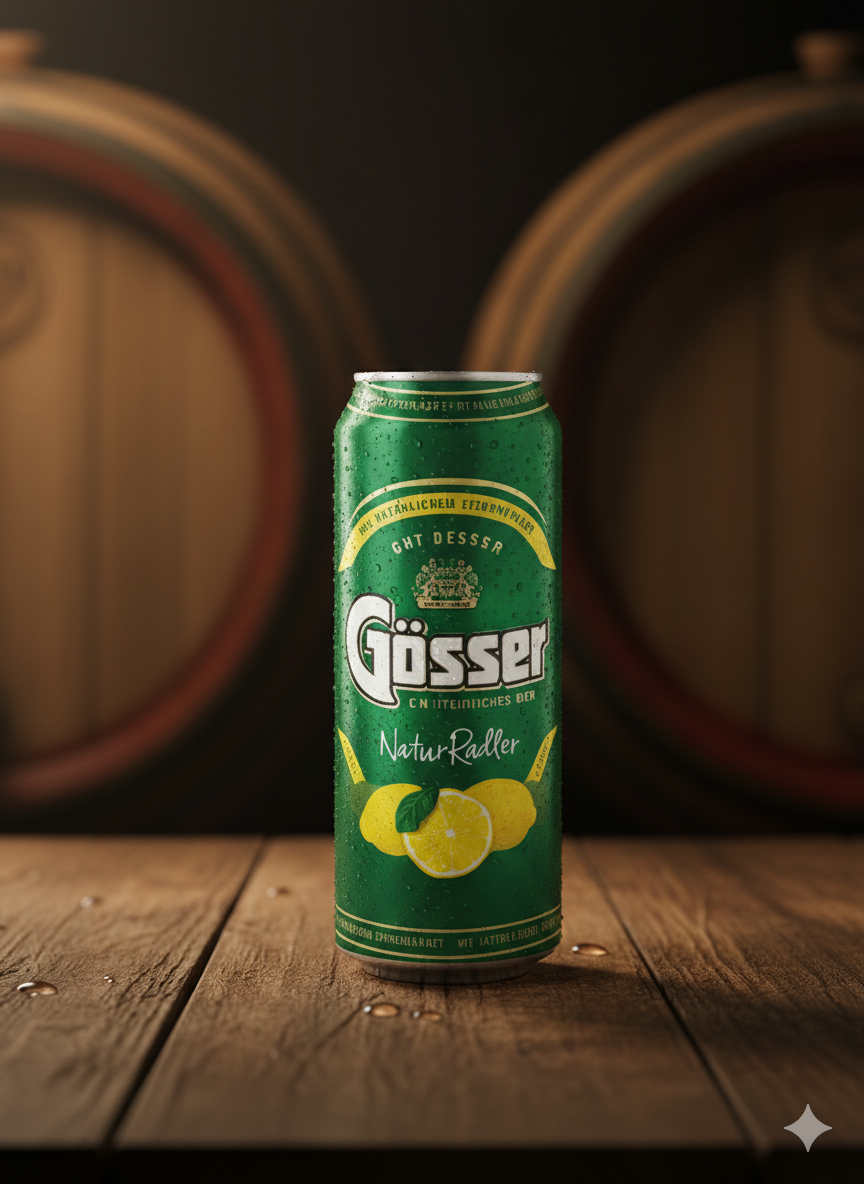 Birra Gösser Natur Radler Limone lattina 500cl
