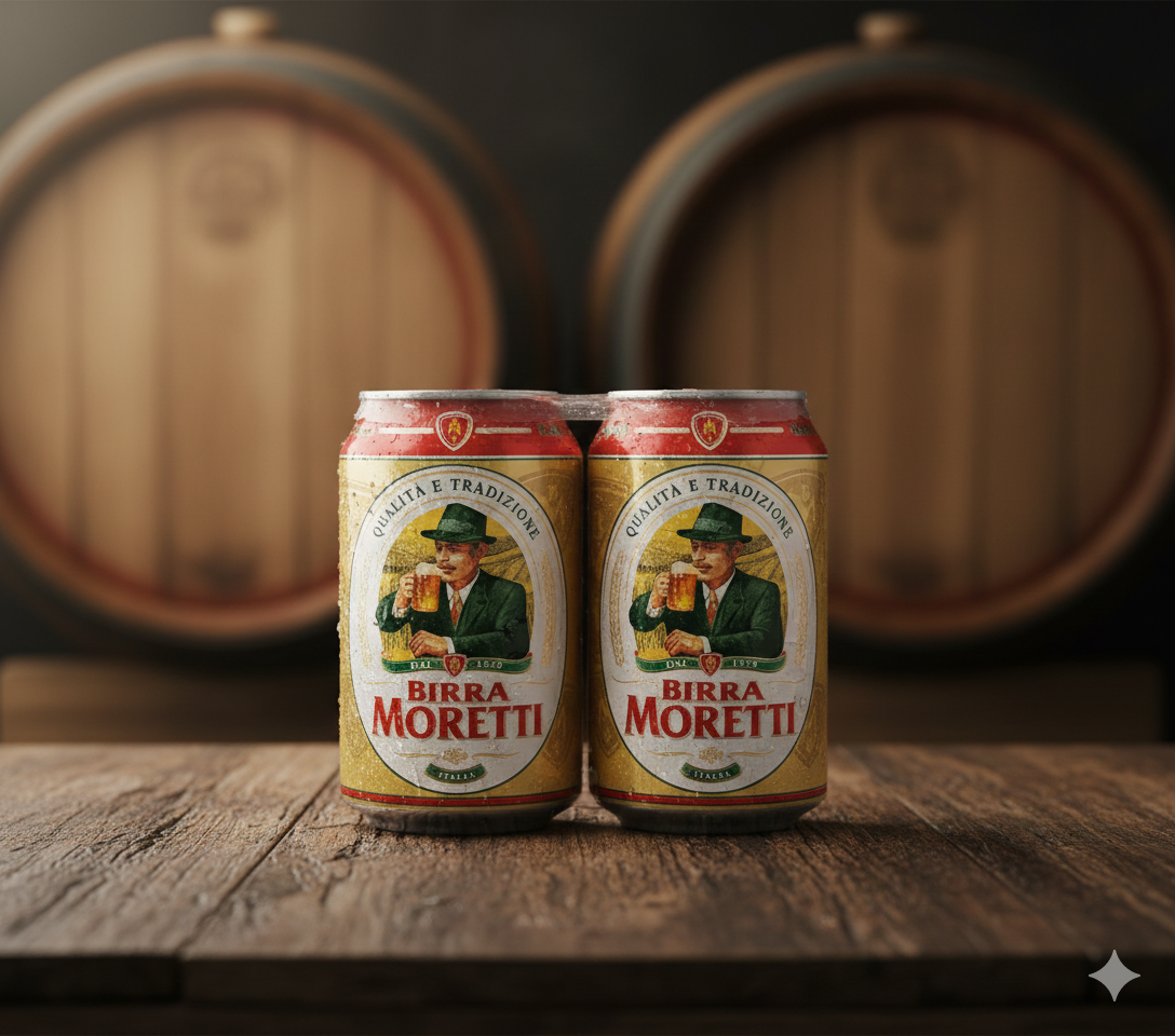 Birra Moretti latina 2×33cl