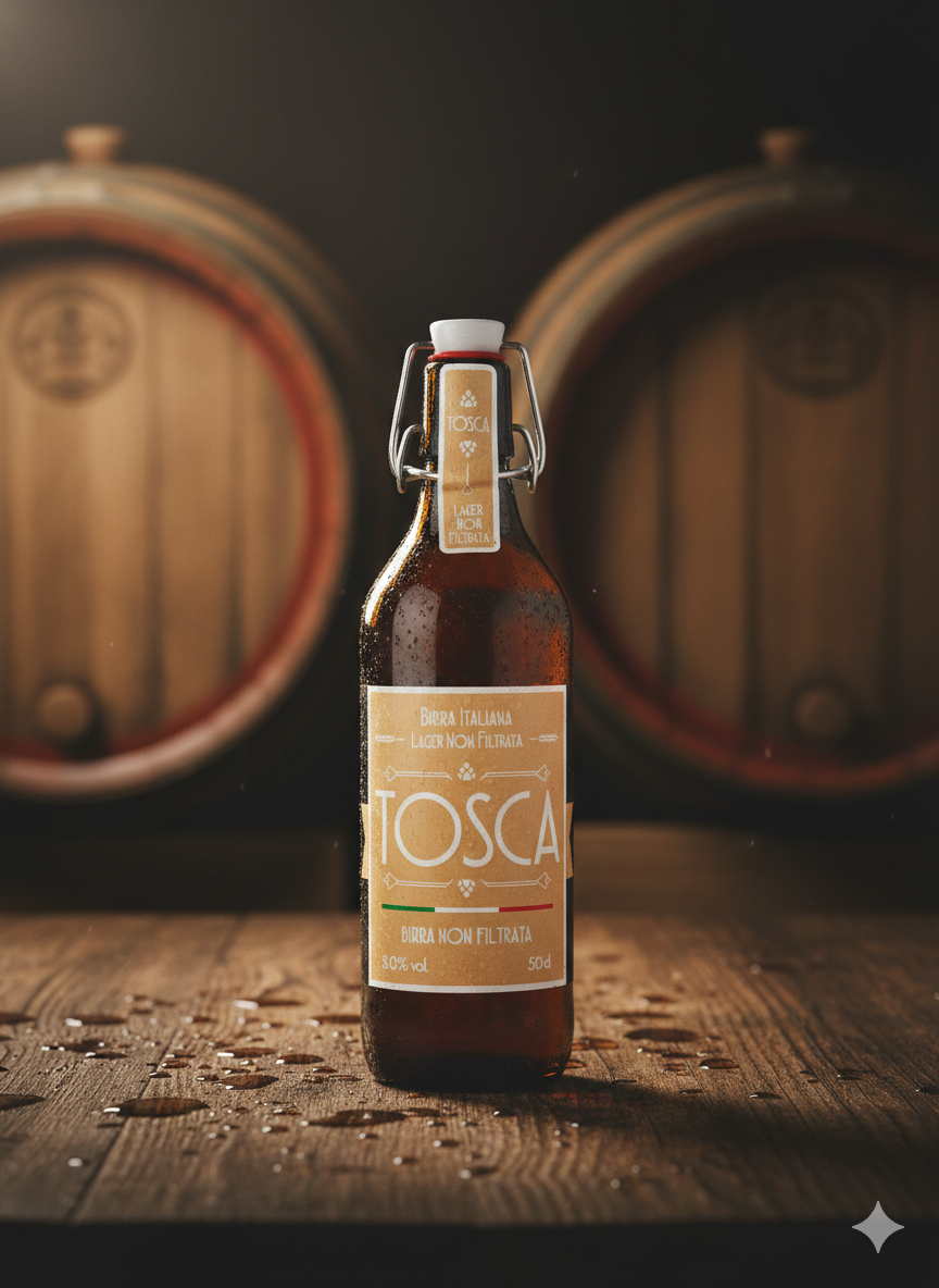 Tosca Ungefiltertes Bier 50cl