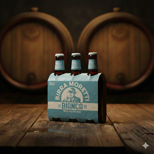 Birra Moretti la Bianca 3x33cl