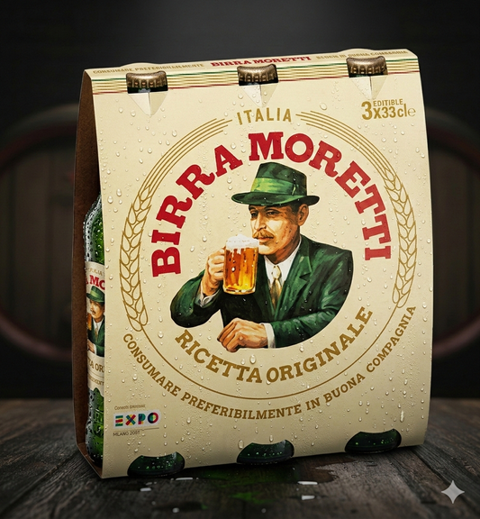 Moretti-Bier 3x33cl