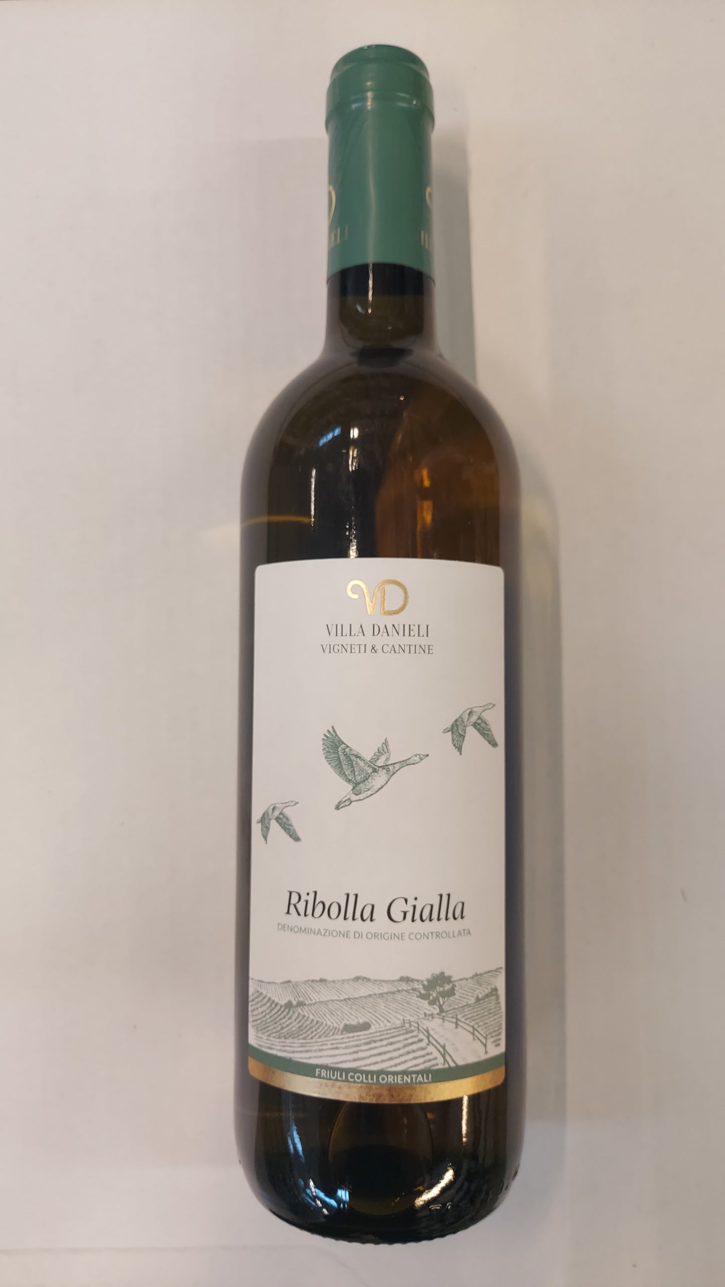 VILLA DANIELI Weißwein Ribolla Gialla Colli Orientali del Friuli DOC 6 Flaschen. 75 cl