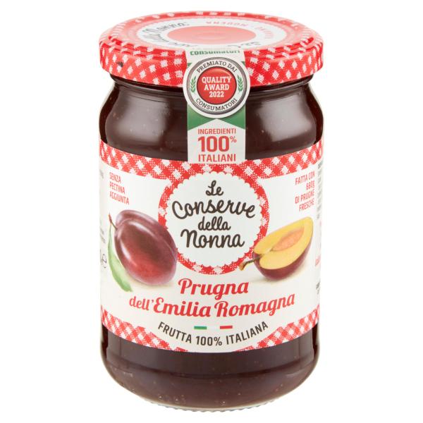 GRANDMA'S PRESERVED PLUM FROM EMILIA ROMAGNA 340G