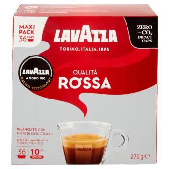 Lavazza red quality 36 capsules 270g