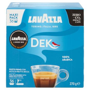 Lavazza Dek 100% arabica 36 capsules