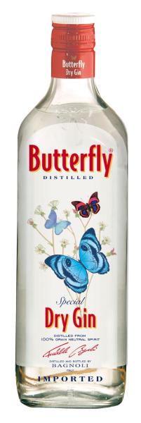 BUTTERFLY GIN 38% VOL. LT.1