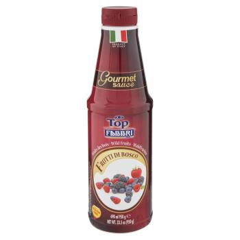 FABBRI TOP GOURMET SAUCE WILD STRAWBERRY 950 G