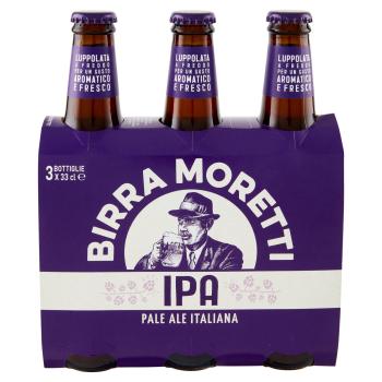 Birra Moretti IPA 3×33cl