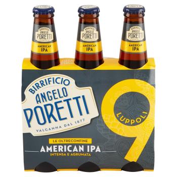 Birrificio Angelo Poretti Birra 9 Luppoli American Ipa 3x33cl