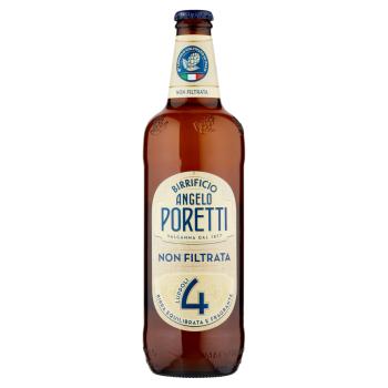 Angelo Poretti Brauerei ungefiltert 4 Hopfen 66cl