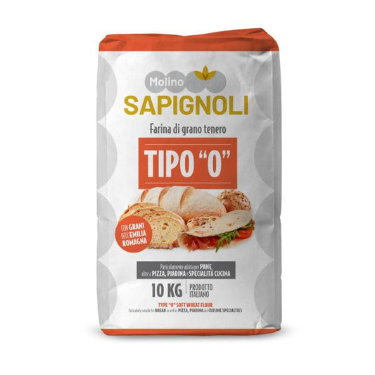 Molino Sapignoli farina di grano tenero tipo "0" 10kg