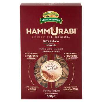 PASTA DI CAMERINO HAMMURABI PENNE RIGATE 500G