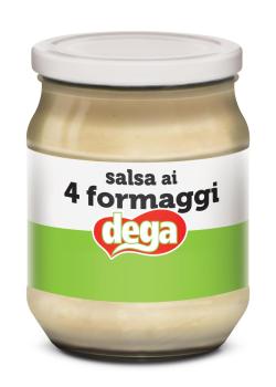 DEGA SALSA AI 4 FORMAGGI G 540