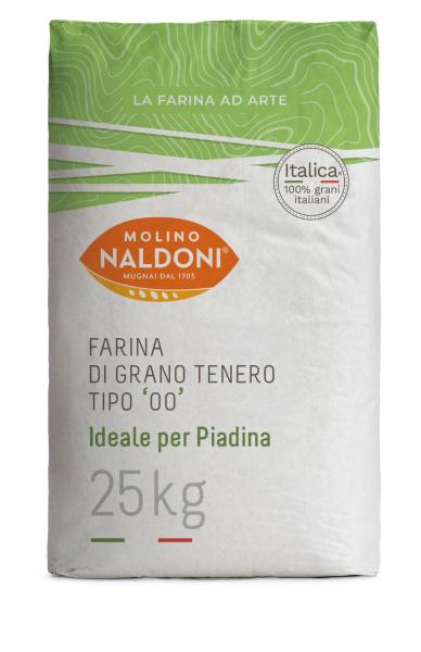 Molino Naldoni Farina 00 per Piadina kg 25