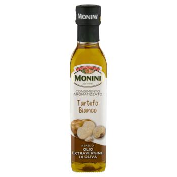 MONINI WHITE TRUFFLE FLAVORED DRESSING BASED ON EXTRA VIRGIN OLIVE OIL 250 ML