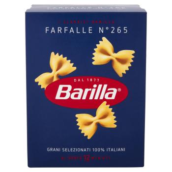 BARILLA PASTA FARFALLE N.265 100% ITALIAN WHEAT 500G