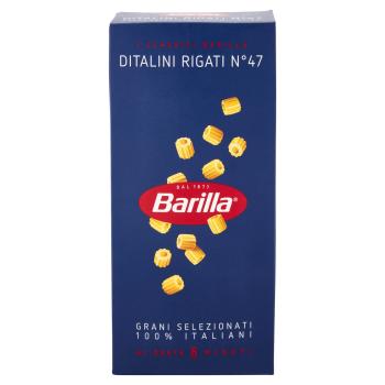 BARILLA PASTA DITALINI RIGATI N.47 100 % ITALIENISCHER WEIZEN 500G