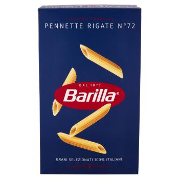 BARILLA PASTA PENNETTE RIGATE N.72 100% ITALIAN WHEAT 500G