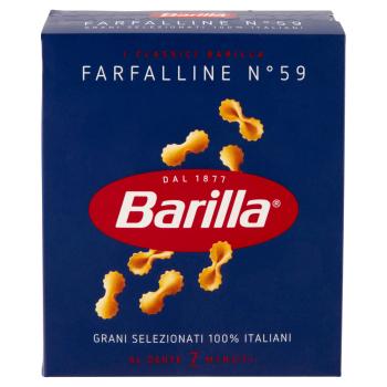 BARILLA PASTA Farfalline N.59 100% ITALIAN WHEAT 500G